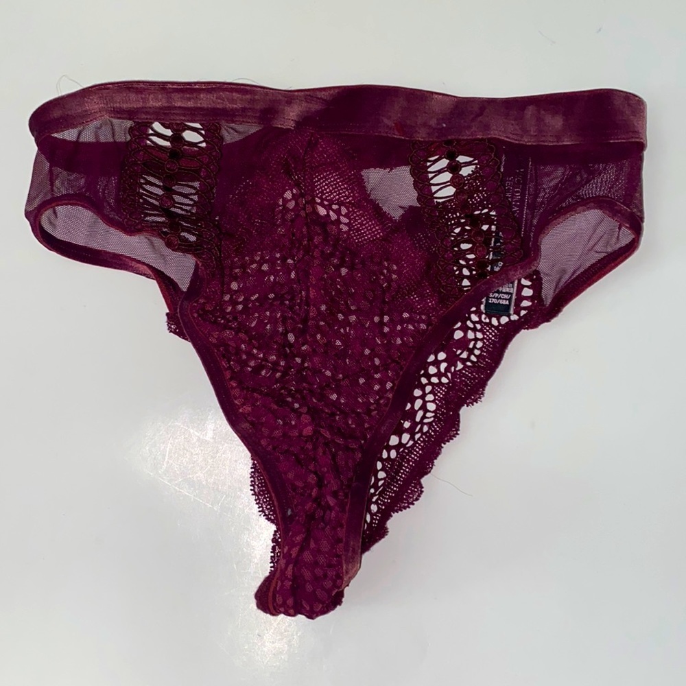 2 for $15  victorias secret very sexy purple panty  size: S